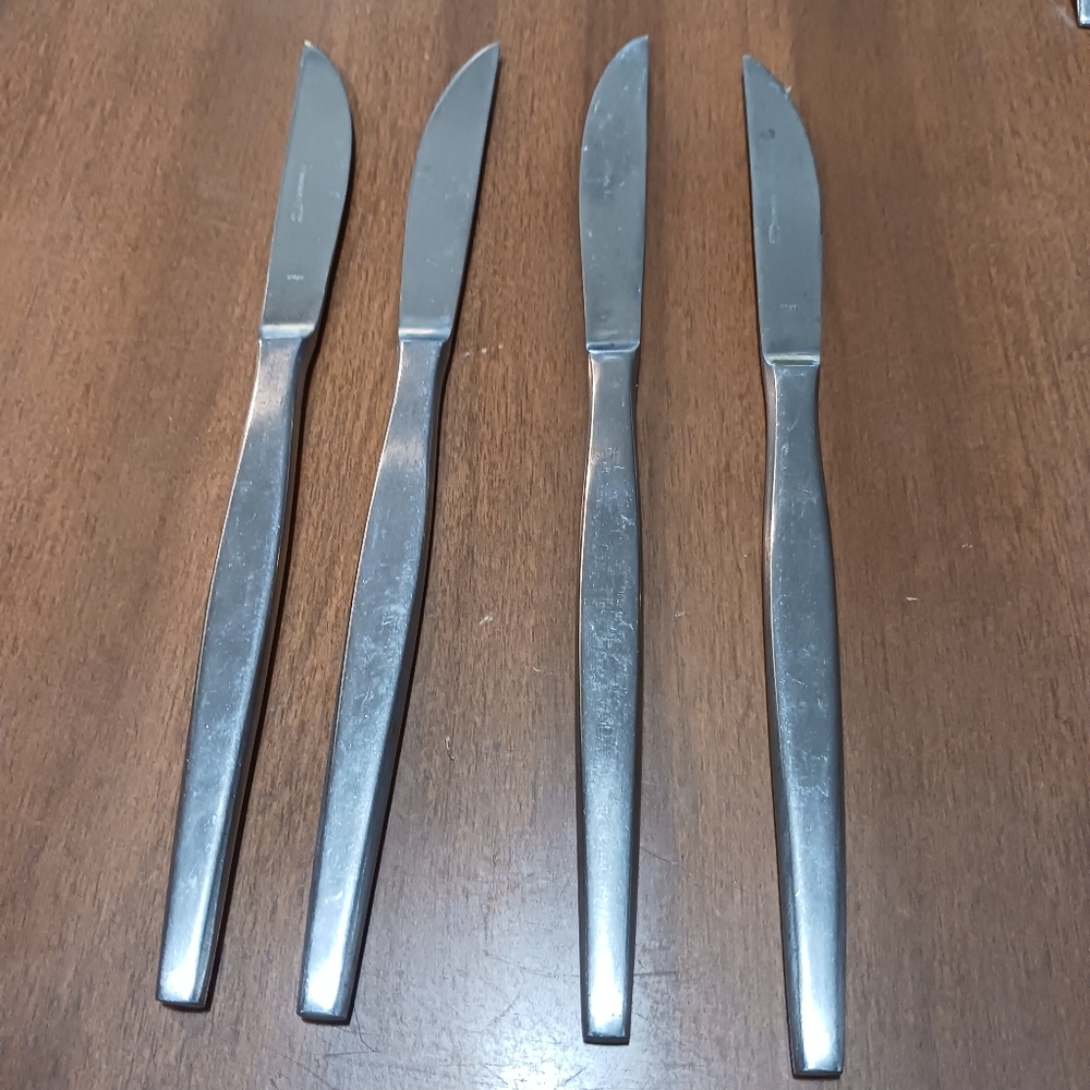EKCO Knives Eterna Japan Stainless Mid-Century 8.5" L 4 Discontinued Kitchen